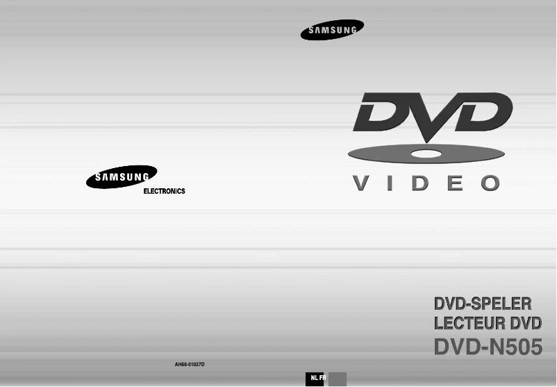 Page n°1 - Manuel utilisateur Samsung DVD-N505