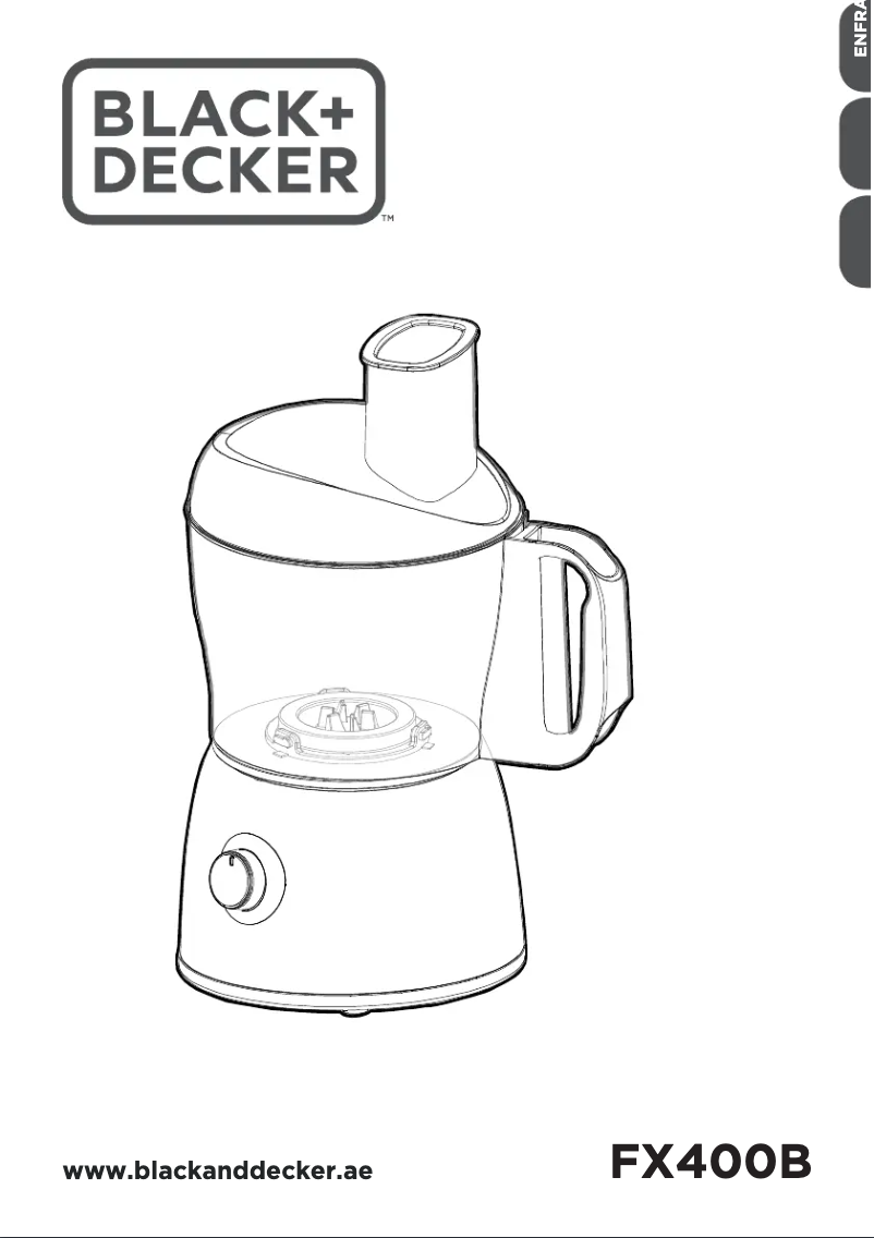 Image de la première page du manuel de l'appareil FX400B