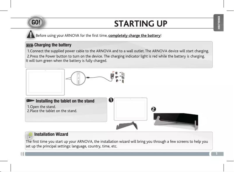 Image de la première page du manuel de l'appareil FamilyPad