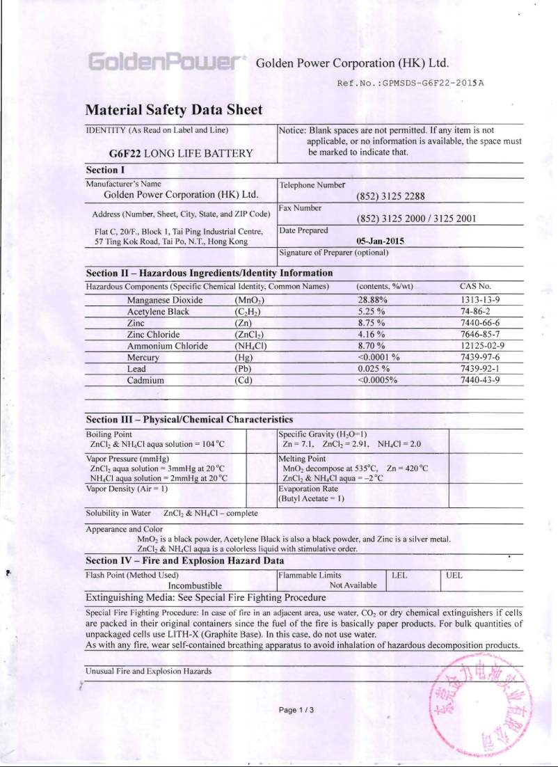 Página 1 del manual Ficha técnica Klein Tools IR5