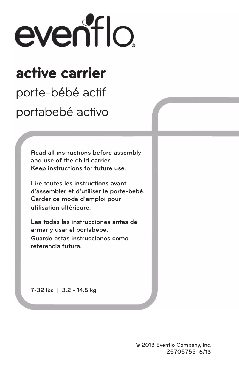 Imagen de la primera página del manual del dispositivo Active