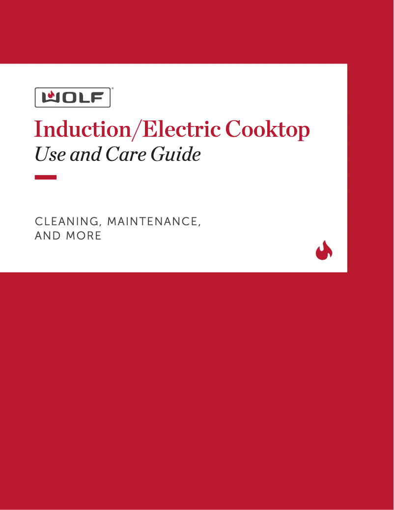 Page 1 de la notice Manuel d'utilisation et d'entretien Wolf CE365C/B