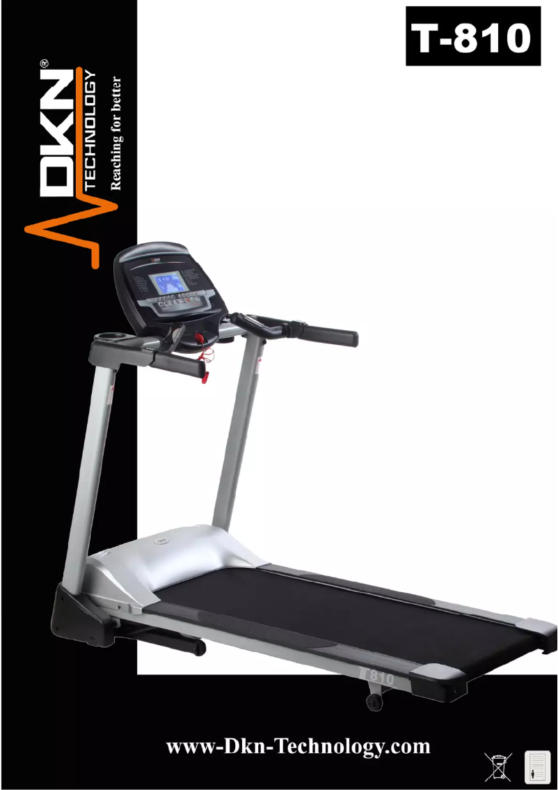 Page 1 de la notice Manuel utilisateur DKN T-810