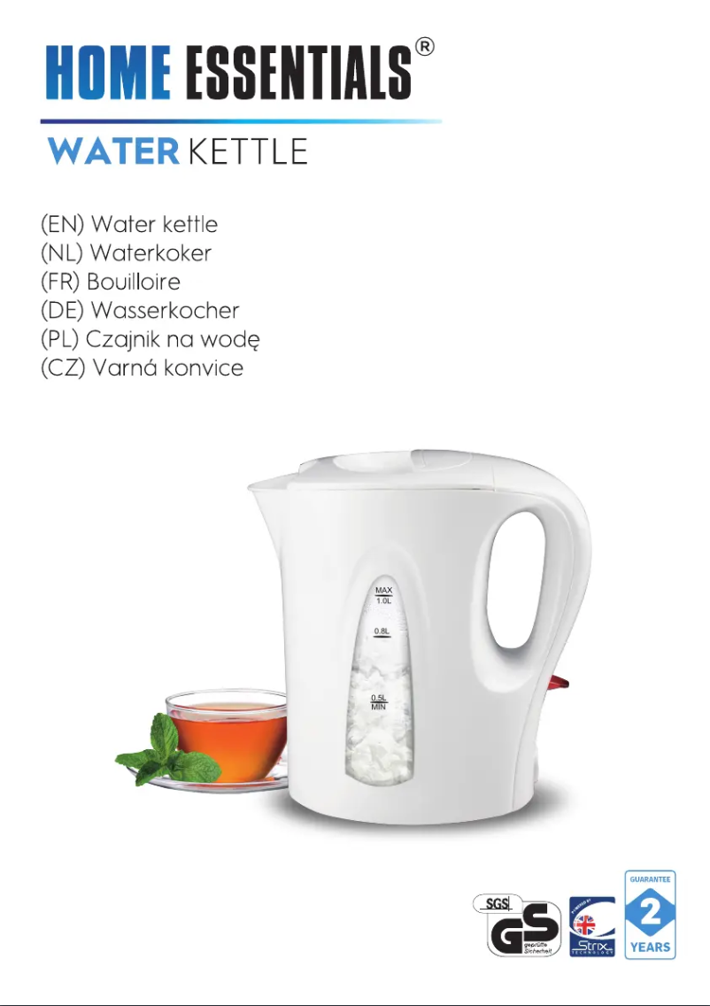 Page n°1 - Manuel utilisateur Emerio WK-125456