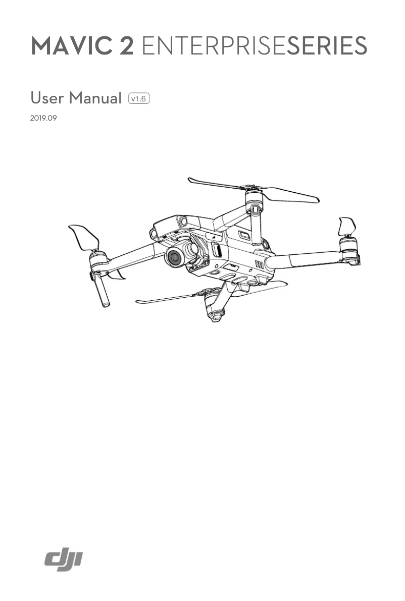 Page n°1 - Manuel utilisateur DJI Mavic 2
