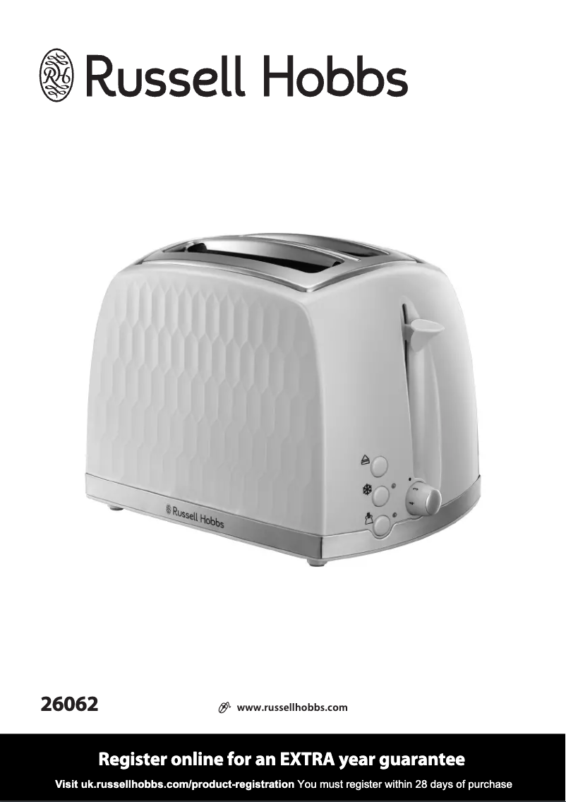 Image de la première page du manuel de l'appareil Honeycomb 26062