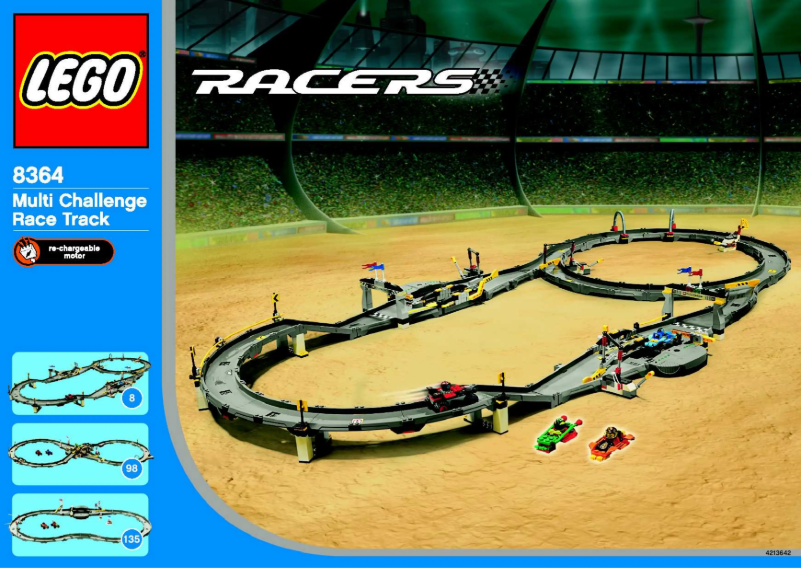 Page n°1 - Manuel utilisateur Lego Multi Challenge Race Track