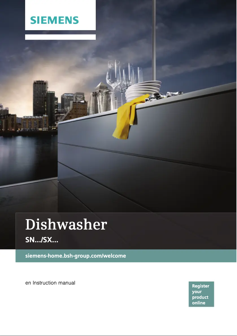 Page 1 de la notice Manuel utilisateur Siemens SN578S00TG