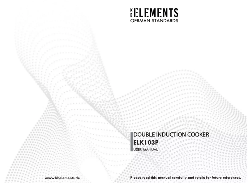 Página 1 del manual Manual de usuario Elements ELK103P