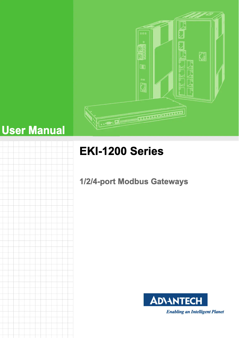 Page n°1 - Manuel utilisateur Advantech EKI-1224CI-CE