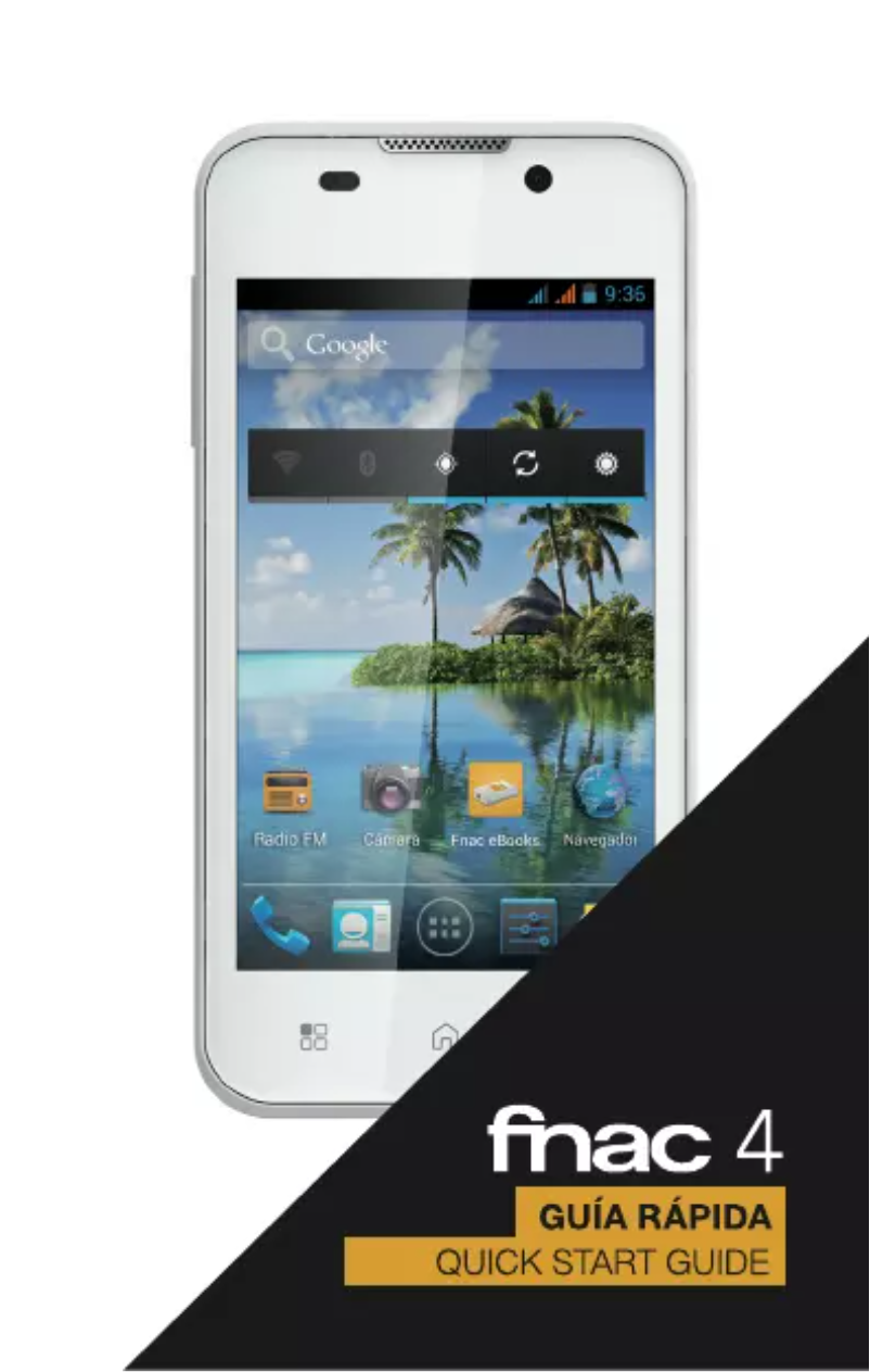 Image de la première page du manuel de l'appareil Fnac 4