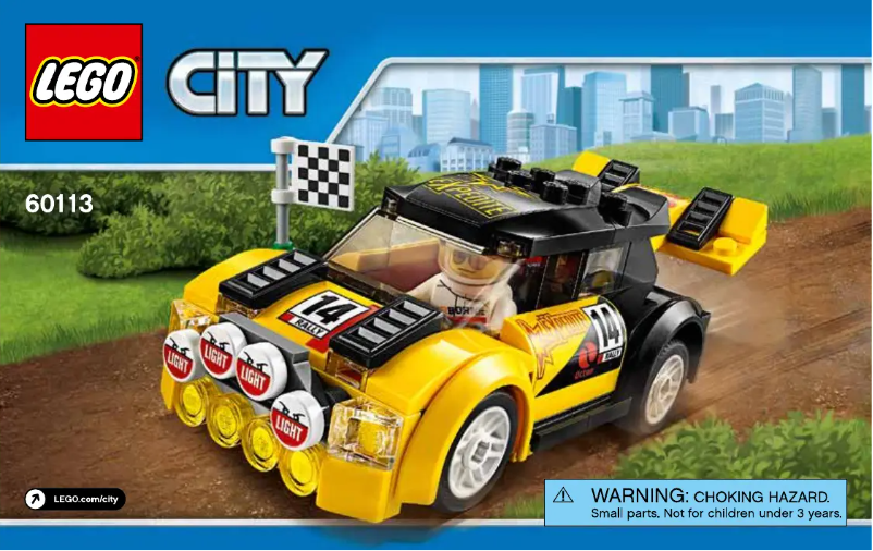 Page 1 de la notice Manuel utilisateur Lego City 60113