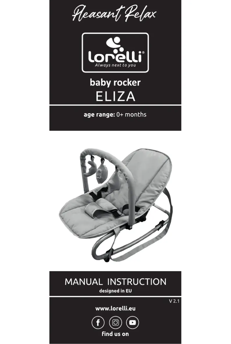 Page n°1 - Manuel utilisateur Lorelli Eliza