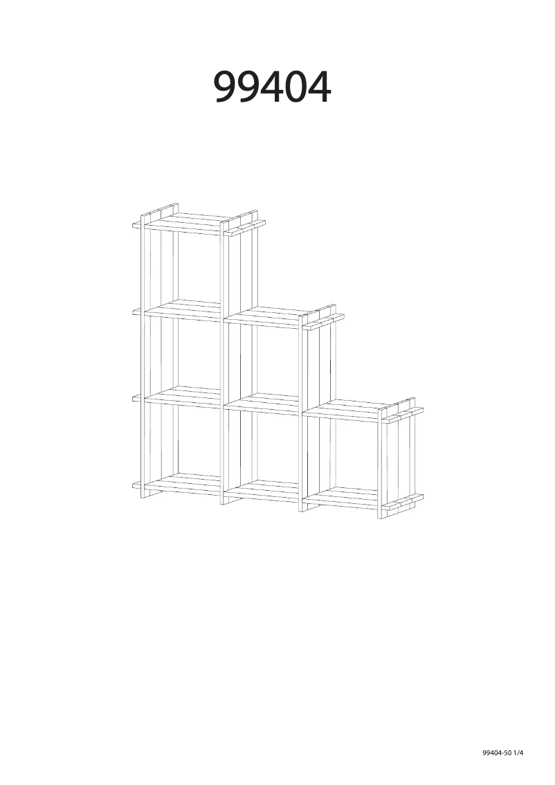 Page 1 de la notice Manuel utilisateur JYSK Gadstrup (109x109x30)