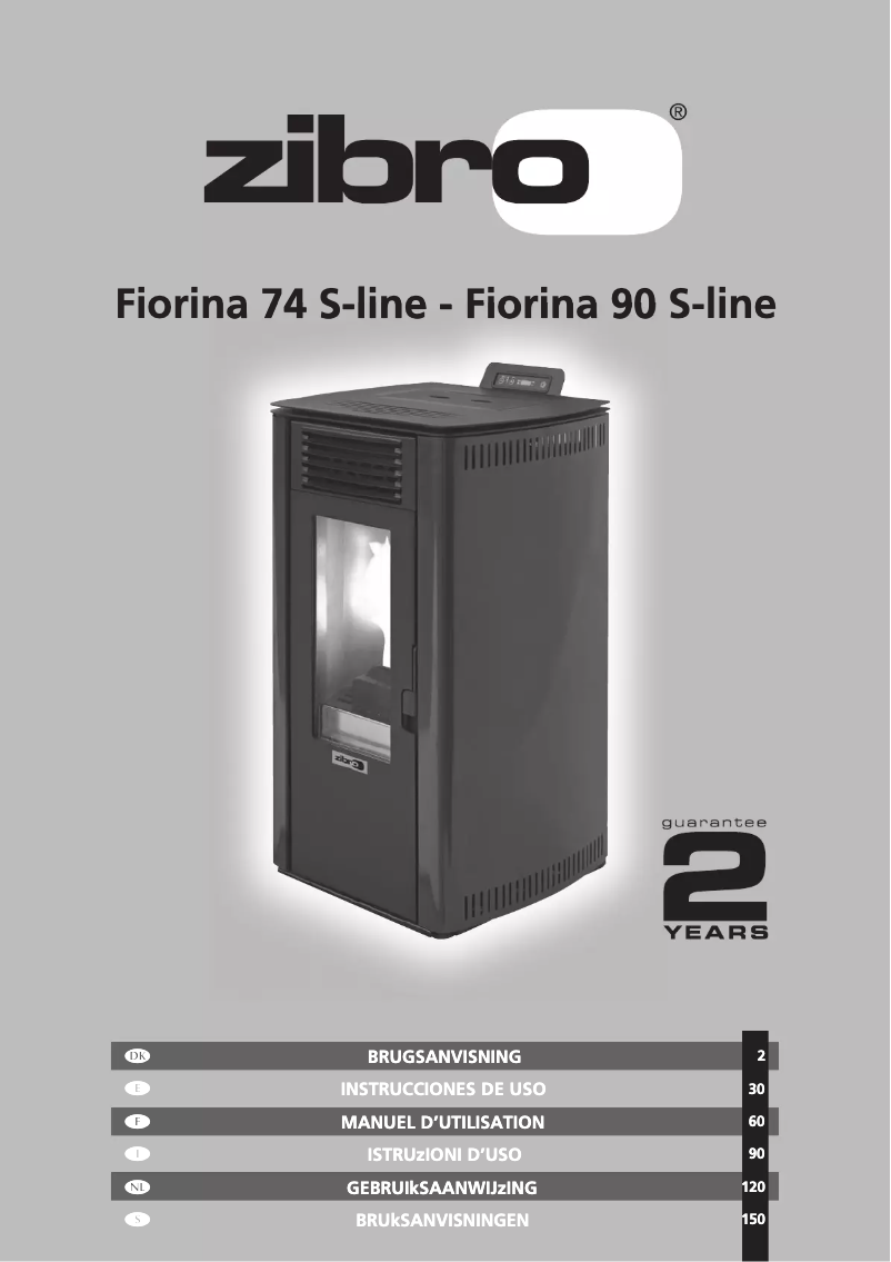 Page n°1 - Manuel utilisateur Qlima Fiorina 90 S-line