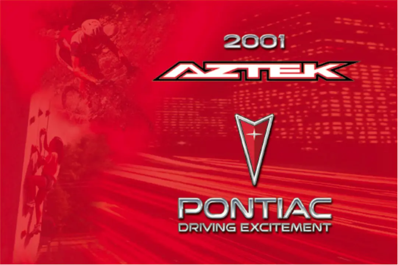 Page n°1 - Manuel utilisateur Pontiac Sunfire (2001)
