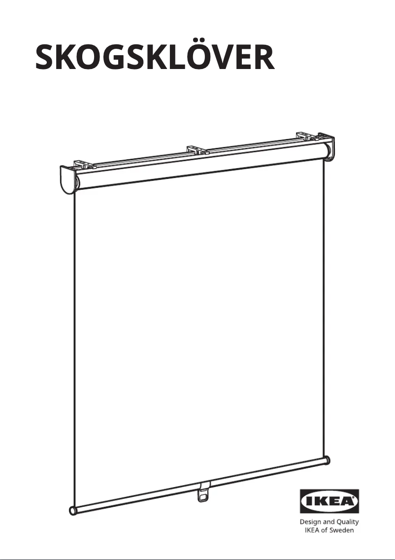 Image de la première page du manuel de l'appareil SKOGSKLÖVER 004.510.16