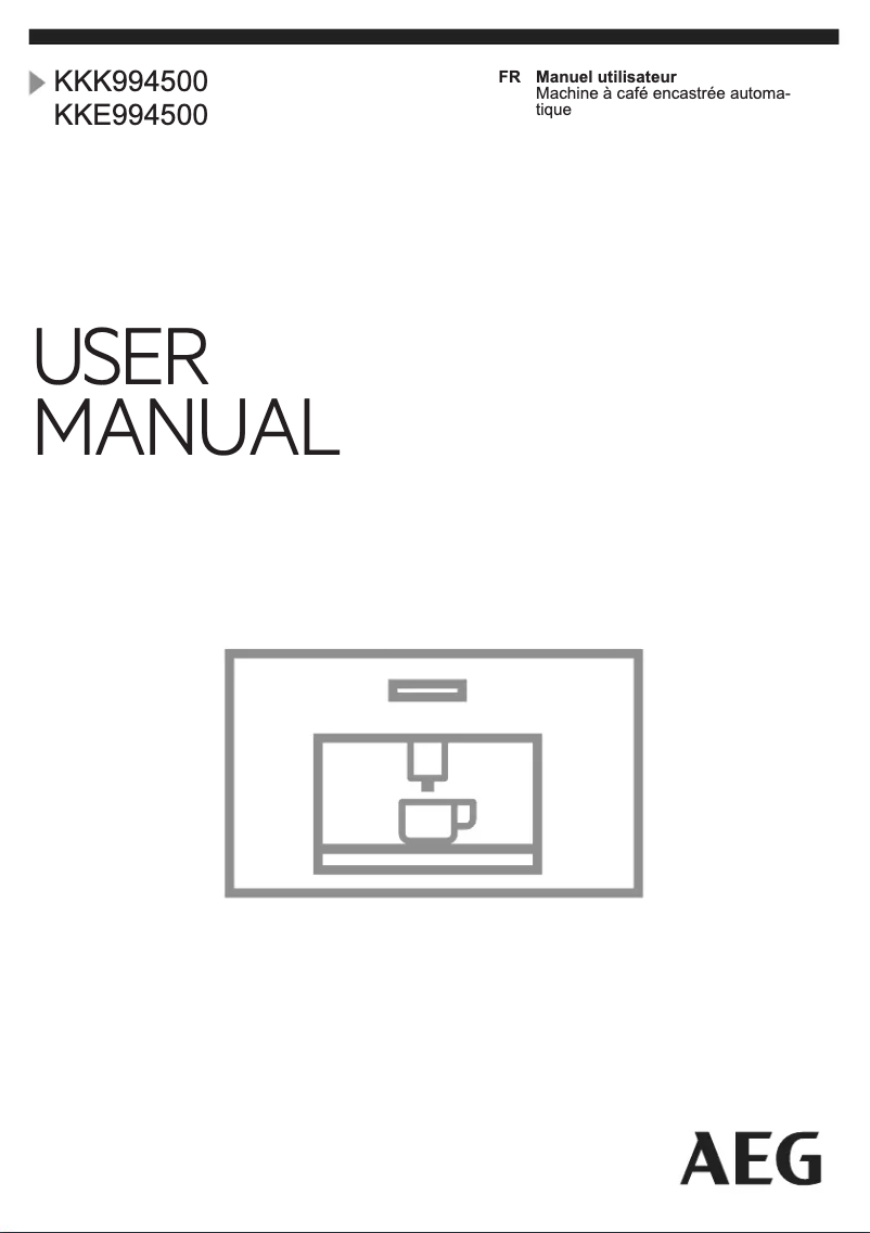 Page 1 de la notice Manuel utilisateur AEG KKK994500B