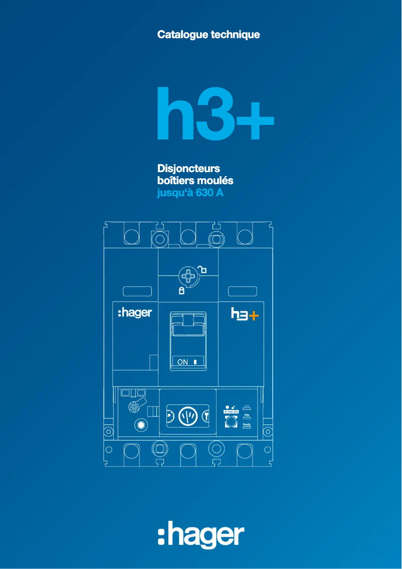 Page 1 de la notice Brochure Hager HTC140H