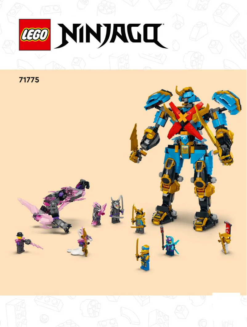 Page n°1 - Manuel utilisateur Lego Ninjago 71775