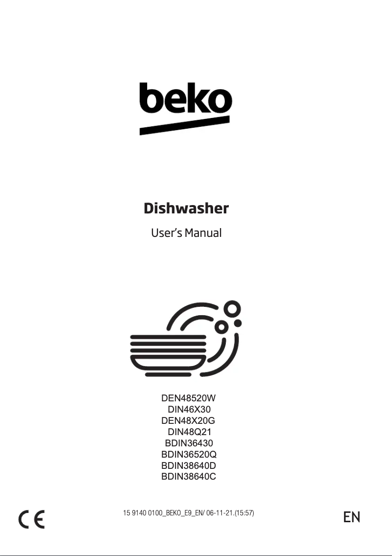 Page n°1 - Mode d'emploi Beko BDIN38640C