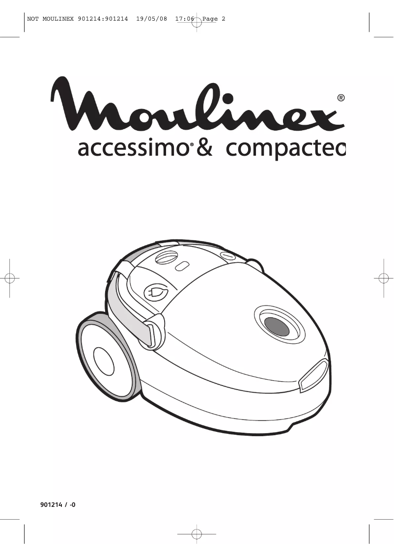 Image de la première page du manuel de l'appareil Compacteo MO 1541