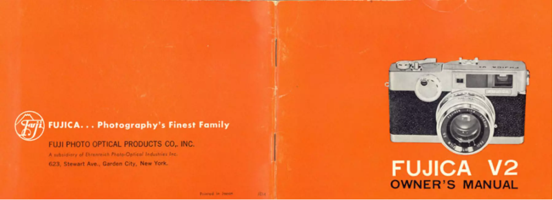 Page 1 de la notice Manuel utilisateur Fuji V2