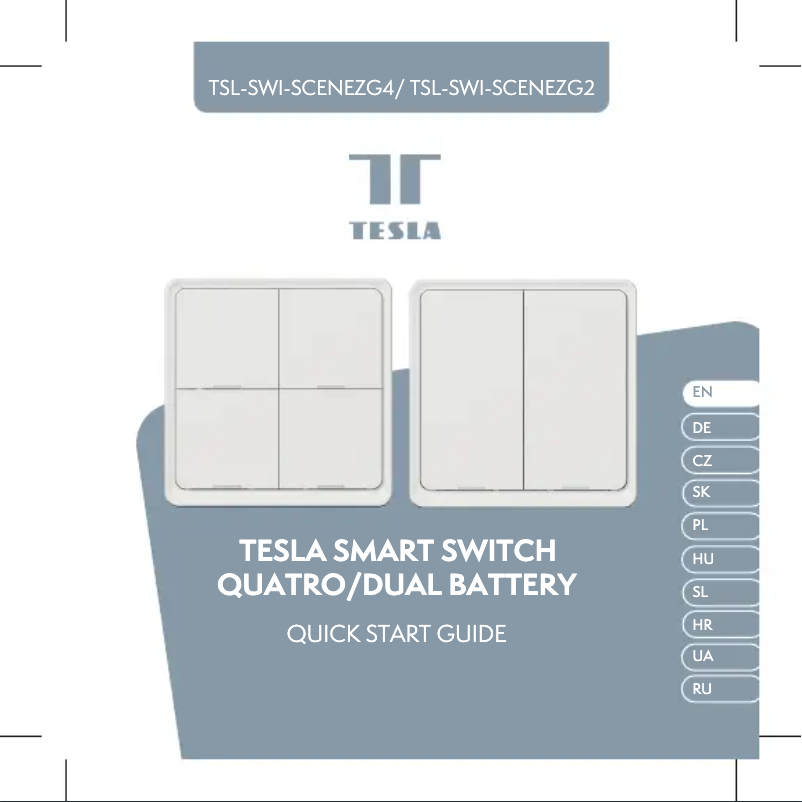 Página 1 del manual Manual de usuario Tesla Smart Switch Dual Battery
