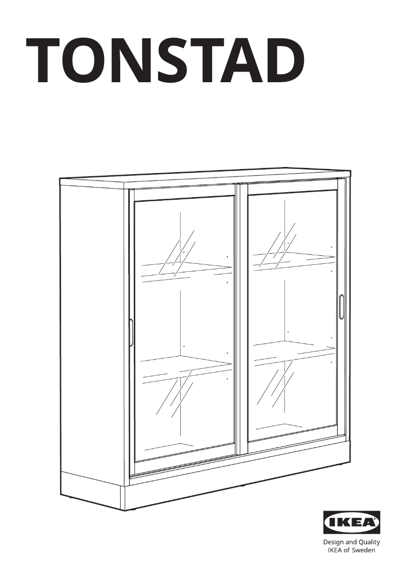 Image de la première page du manuel de l'appareil TONSTAD 204.892.78