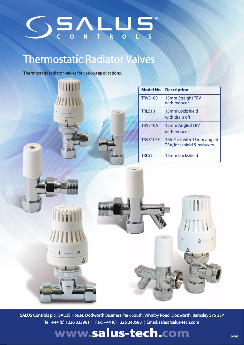 Page 1 de la notice Manuel utilisateur Salus TRLS10