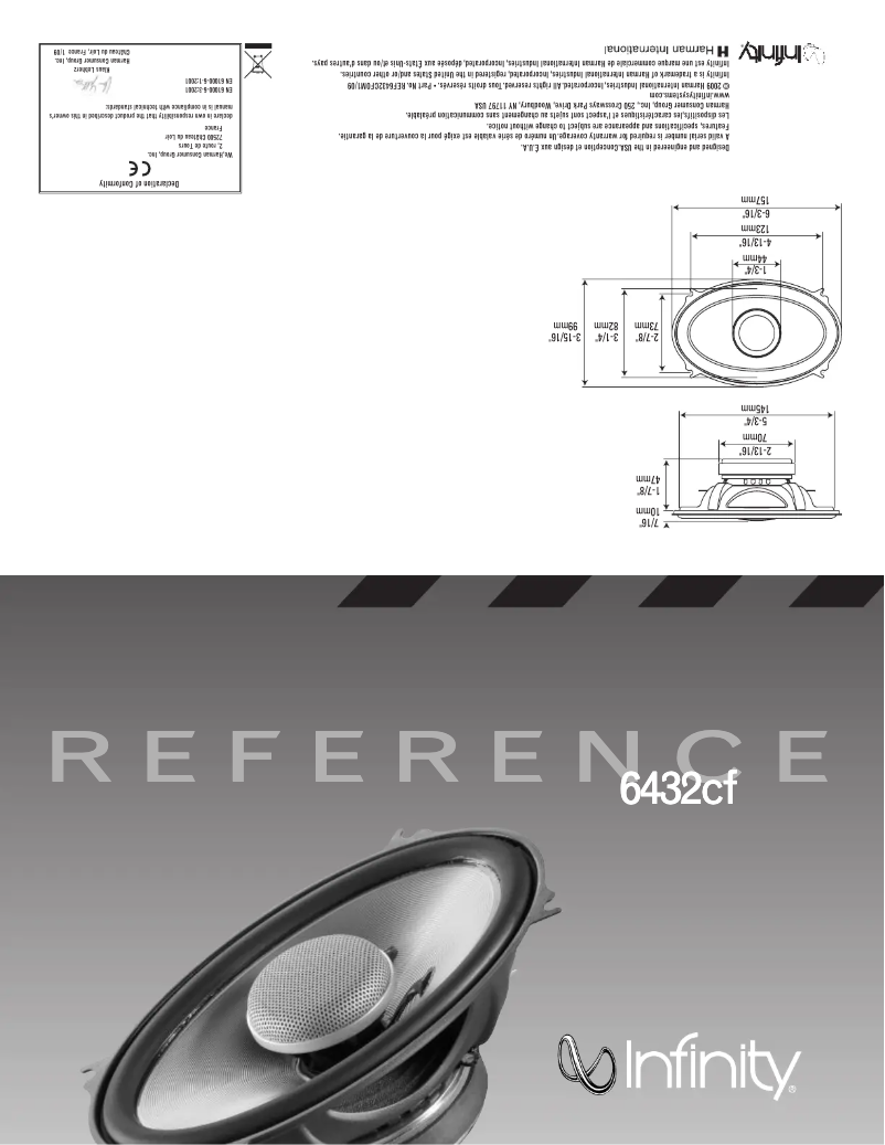 Image de la première page du manuel de l'appareil REF6432CF