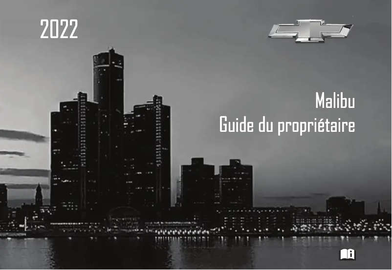 Page 1 de la notice Manuel utilisateur Chevrolet Malibu (2022)