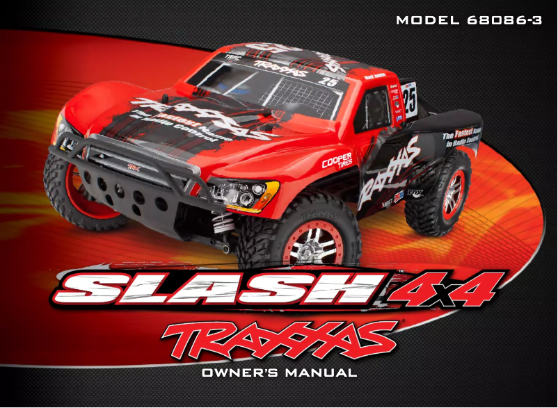 Page 1 de la notice Manuel utilisateur Traxxas SLASH 4x4
