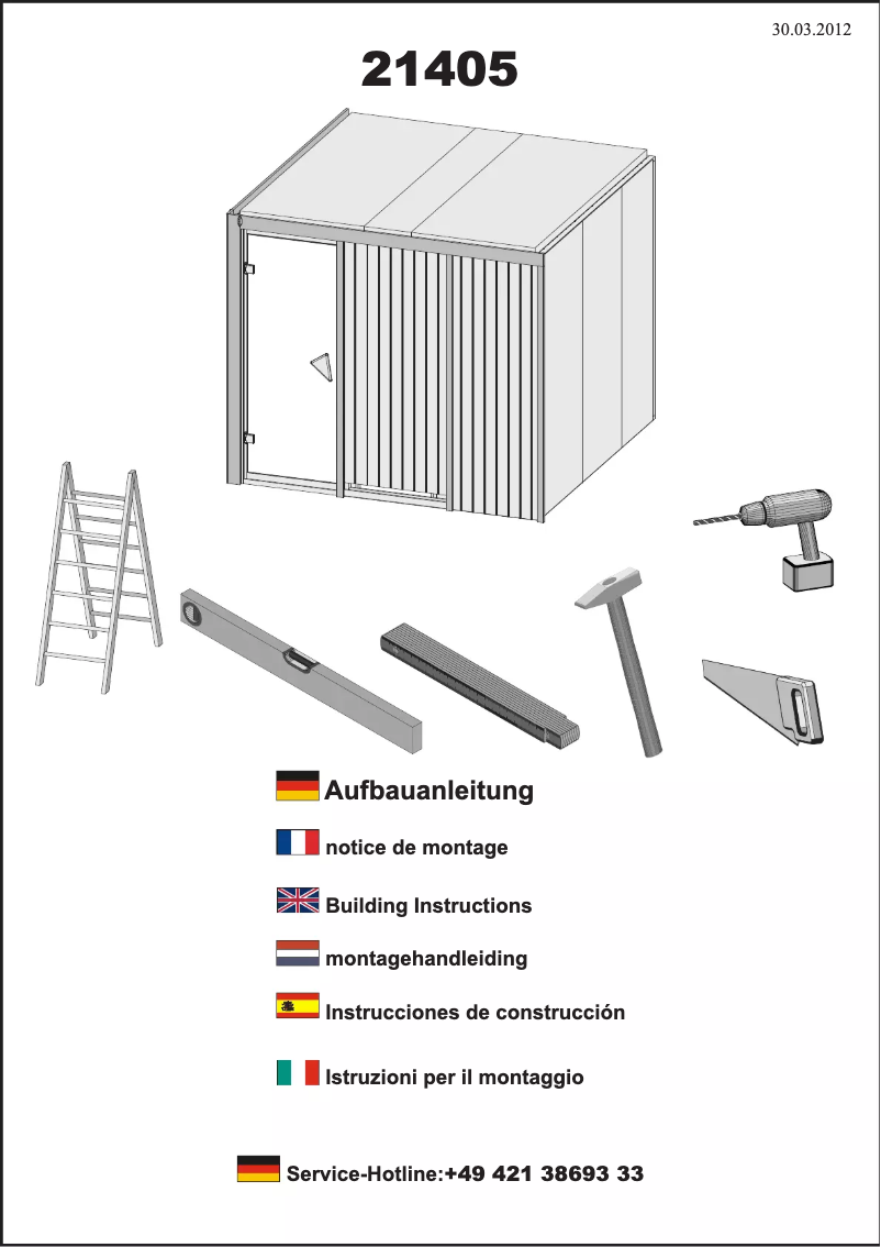 Image de la première page du manuel de l'appareil Tarin