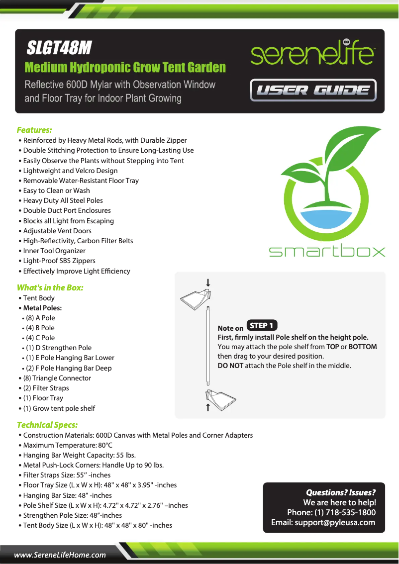 Image de la première page du manuel de l'appareil SLGT48M