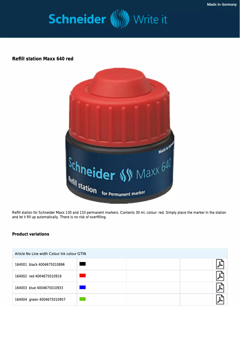 Página 1 del manual Manual de usuario Schneider Maxx 640