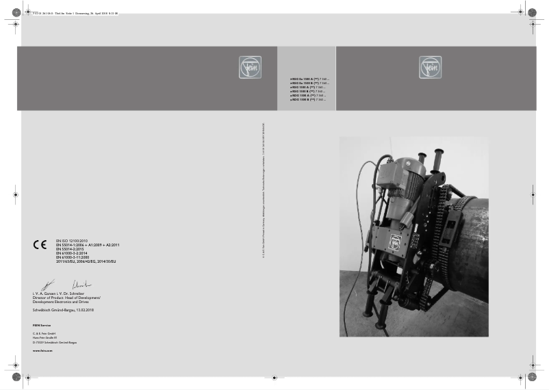 Image de la première page du manuel de l'appareil RDG 1500 B