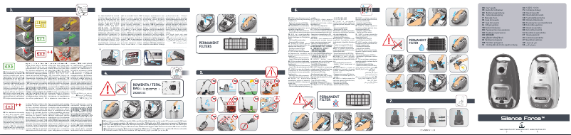 Página 1 del manual Manual de usuario Rowenta Silence Force Effitech RO7453EA