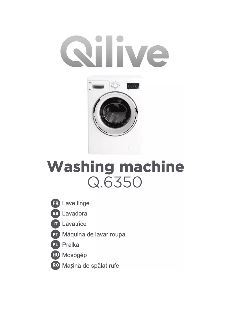Página 1 del manual Manual de usuario Qilive Q.6350