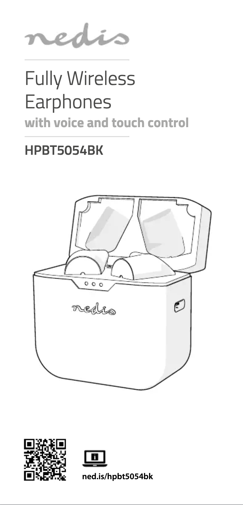 Page n°1 - Manuel utilisateur Nedis HPBT5054BK