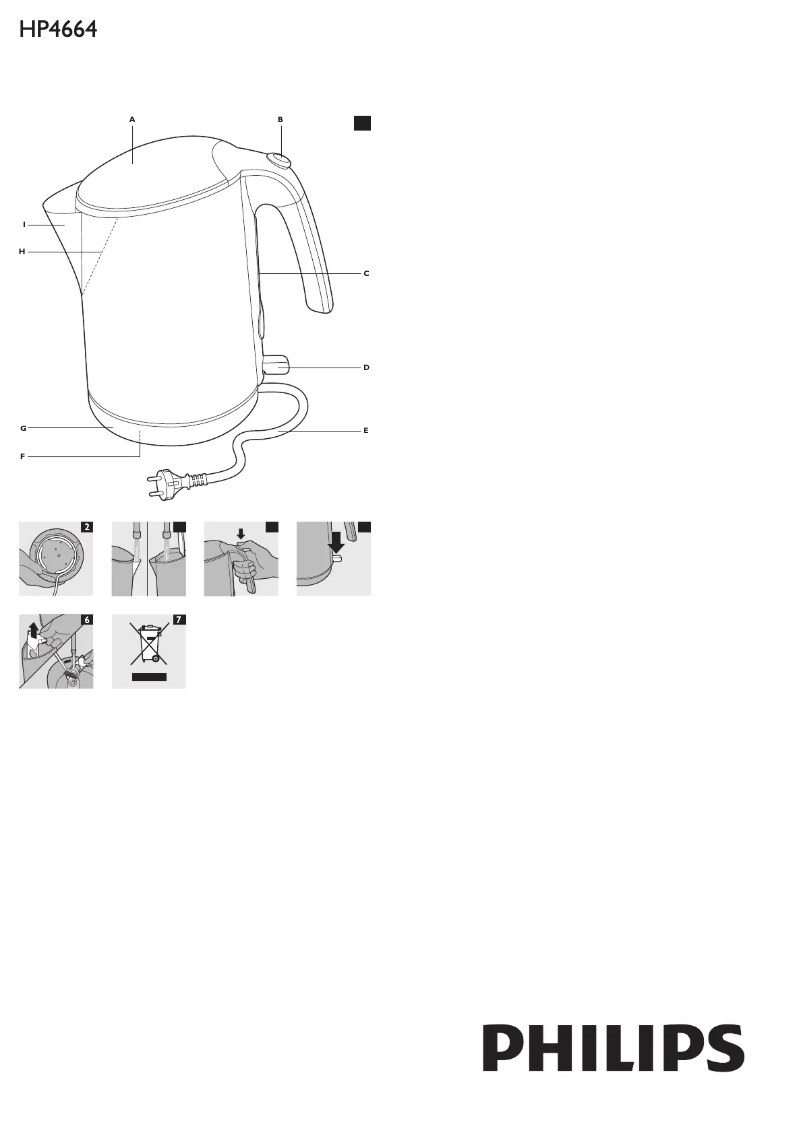 Page n°1 - Manuel utilisateur Philips HD4664
