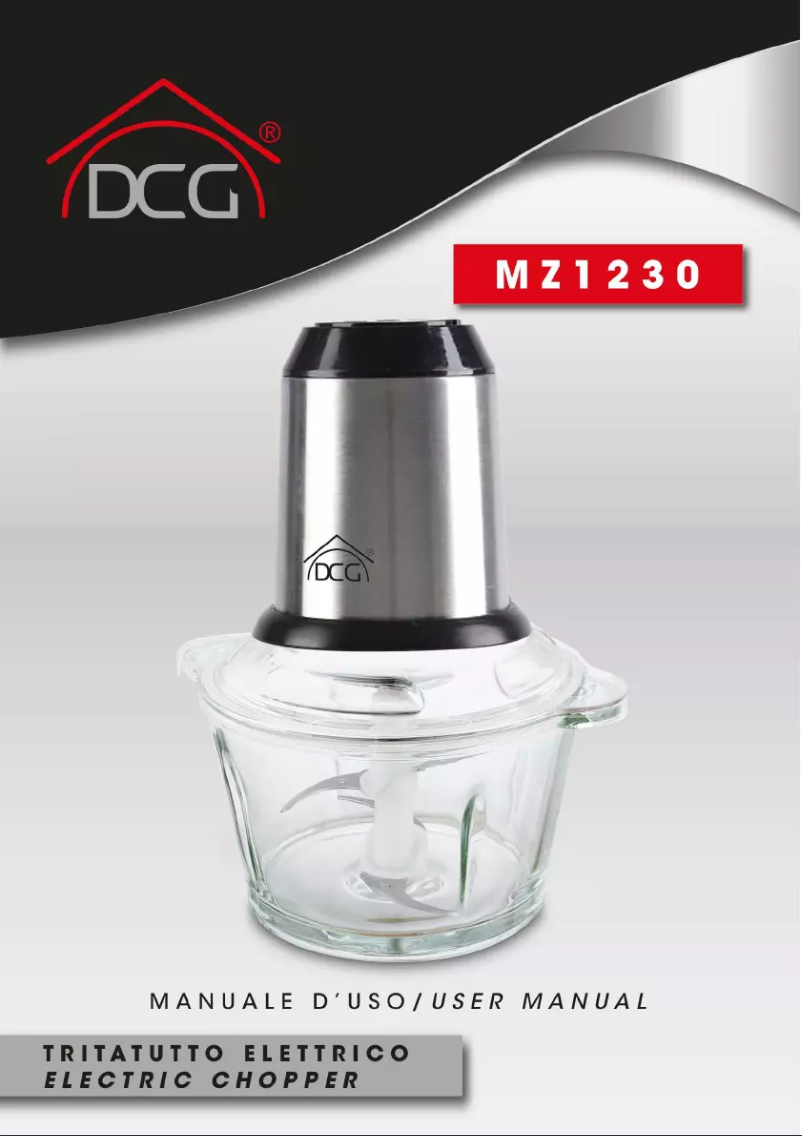 Página 1 del manual Manual de usuario DCG MZ1230