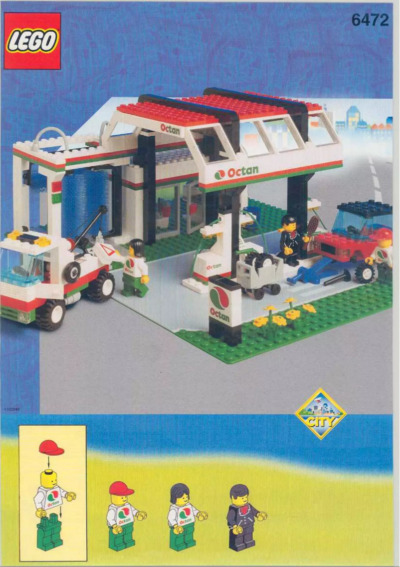 Page n°1 - Manuel utilisateur Lego City 6472