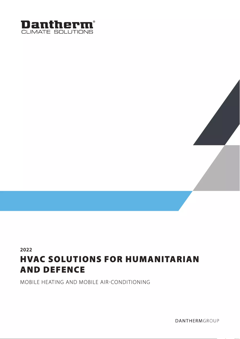 Página 1 del manual Manual de usuario Dantherm AC-M11