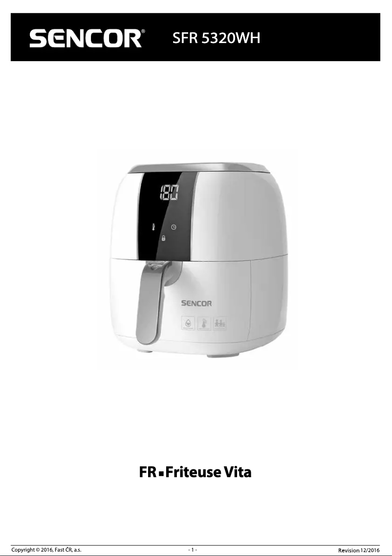 Page n°1 - Manuel utilisateur Sencor SFR 5320WH