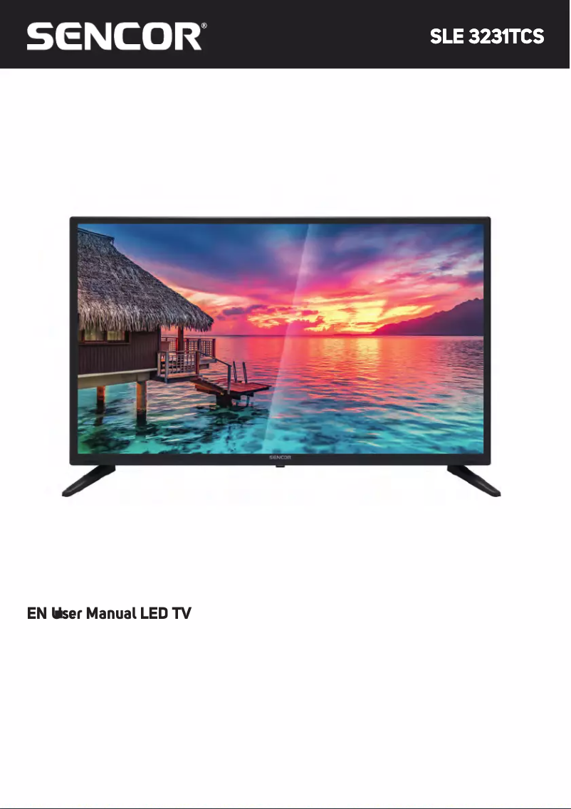 Image de la première page du manuel de l'appareil SLE 3231TCS