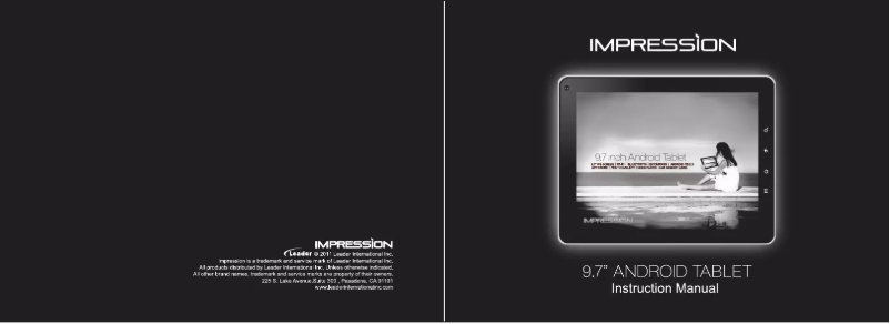 Page 1 de la notice Manuel utilisateur Impression i10A-LE