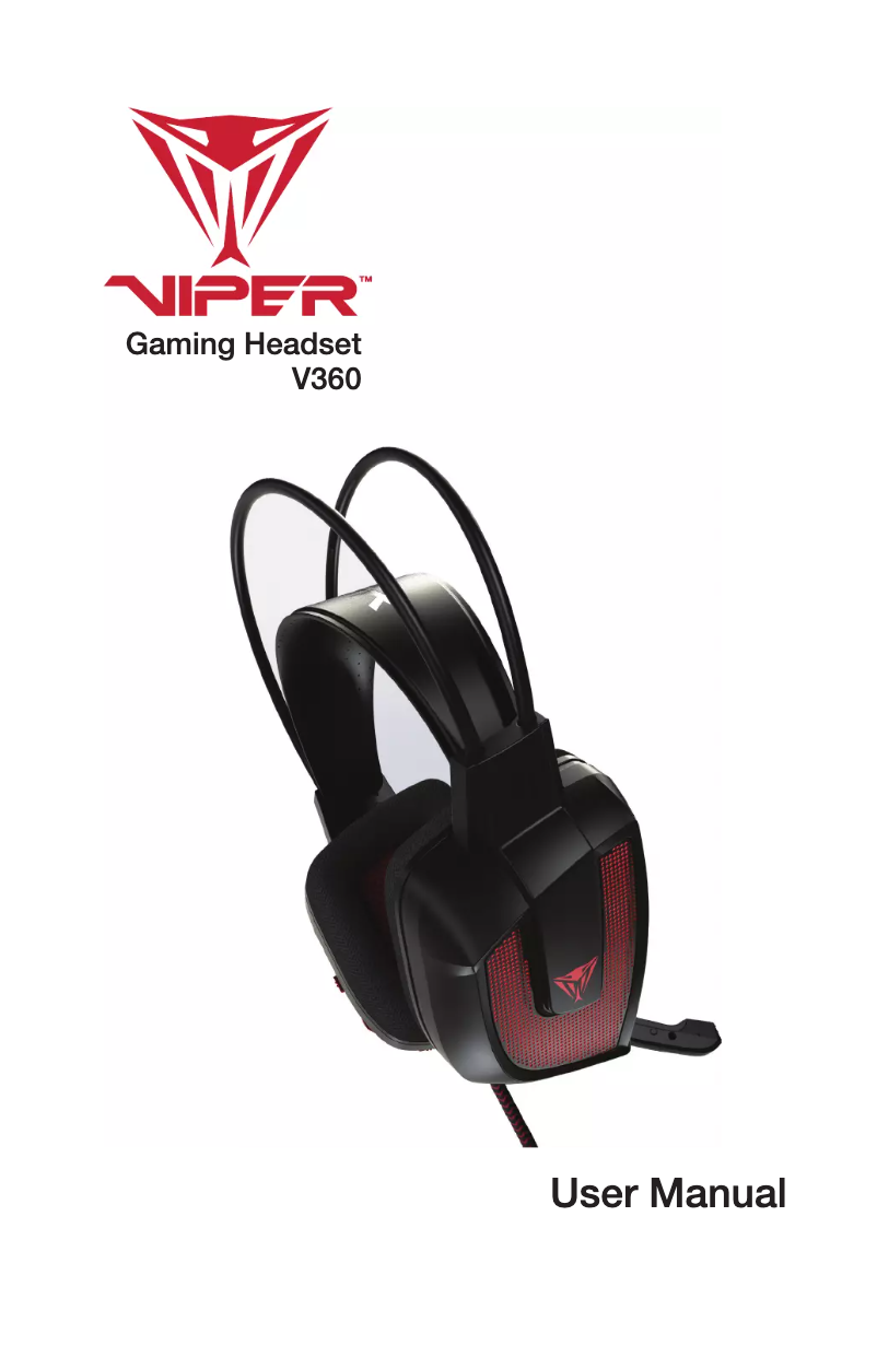 Image de la première page du manuel de l'appareil Viper V360