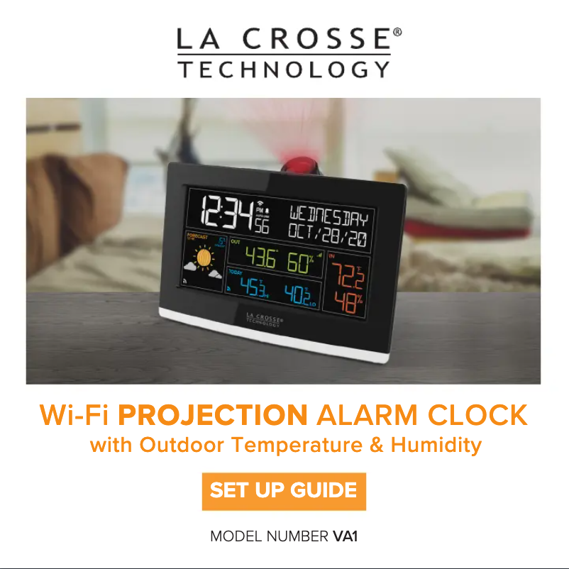 Page n°1 - Manuel utilisateur La Crosse Technology VA1