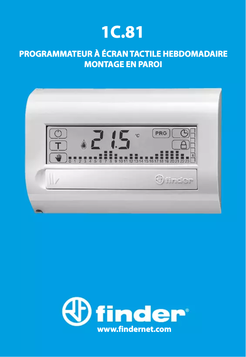 Page 1 de la notice Manuel utilisateur Finder 1C.81